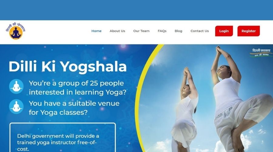 Dilli Ki Yogshala Portal Registration and log in