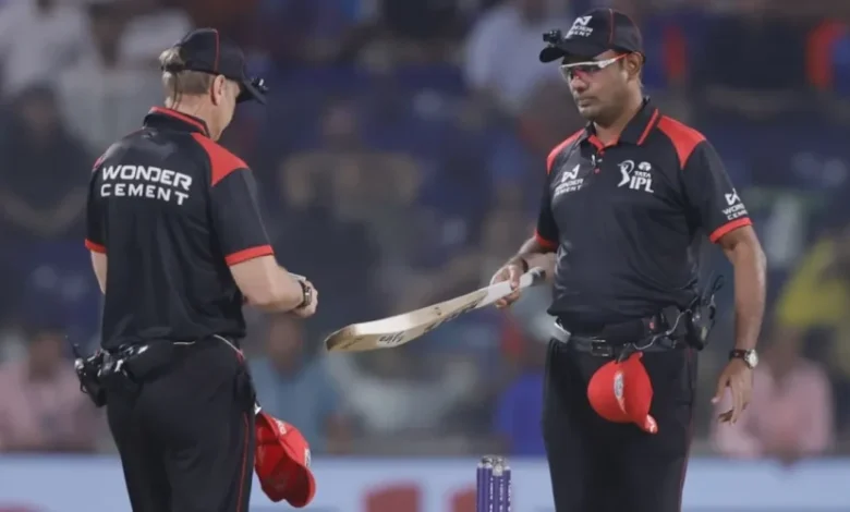 आईपीएल 2025 में मैदान पर बैट की जांच: क्या बदले नियम? - IPL News